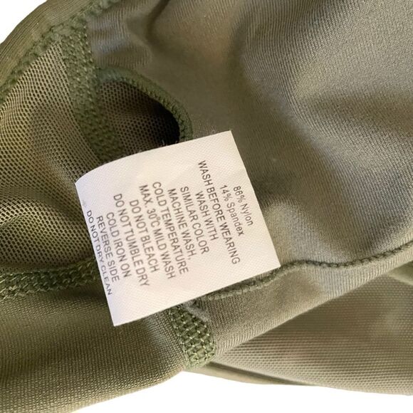 Zyia Active Olive Green Sports Bra MED - Picture 6 of 7